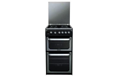 Hotpoint Ultima HUG52G Double Freestanding Gas Cooker